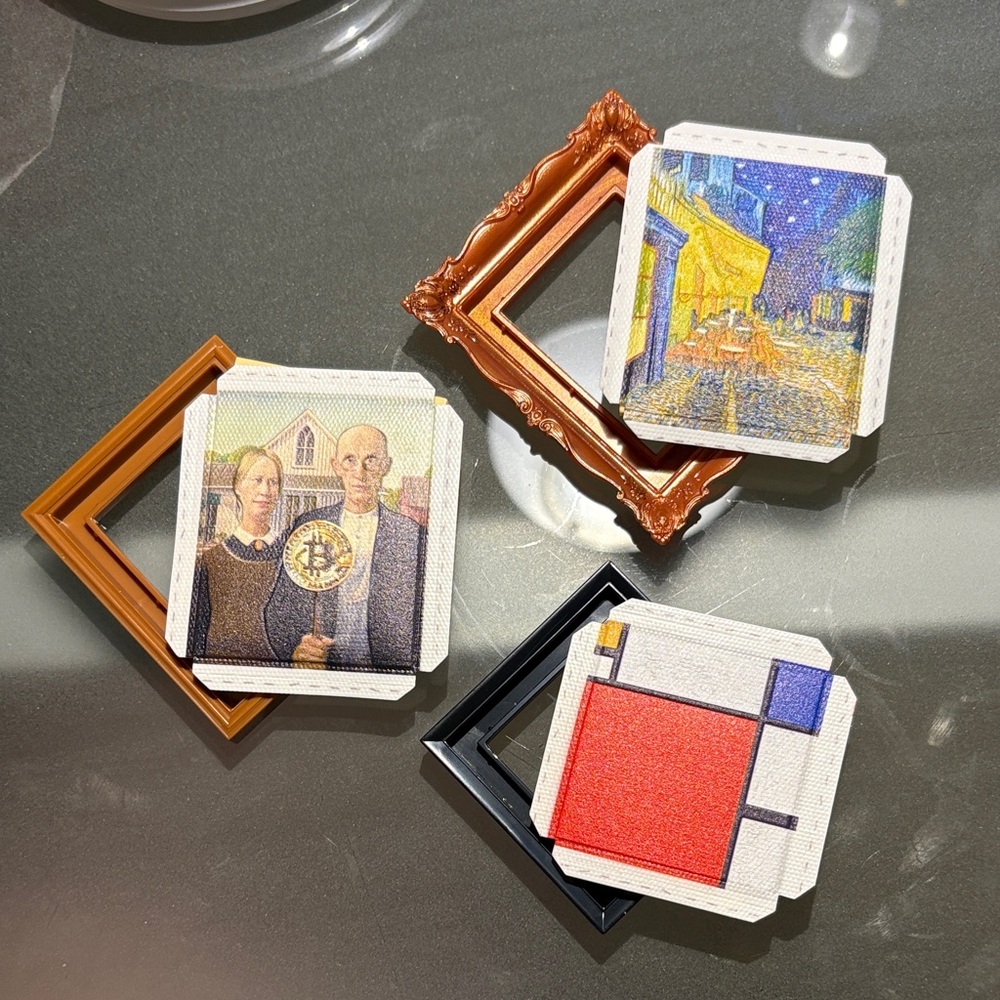 Mini brand create masterpiece Paintings